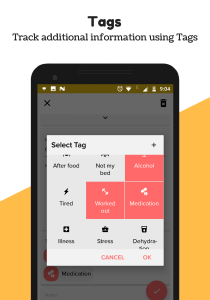 اسکرین شات 4 برنامه Heart Rate Monitor