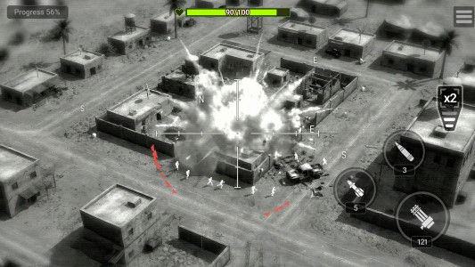 اسکرین شات 5 بازی Drone Strike: Gunship War