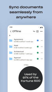 اسکرین شات 6 برنامه Dropbox: Reclaim your Storage