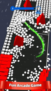 اسکرین شات 1 بازی Color Crush 3D: Block and Ball Color Bump Game