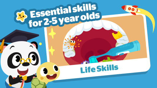 اسکرین شات 2 برنامه Dr. Panda - Learn & Play