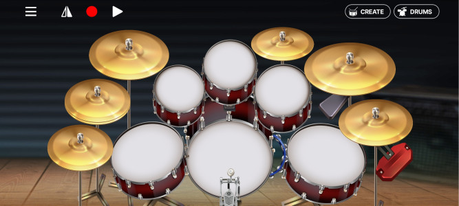 اسکرین شات 6 برنامه Drum Live: Real drum