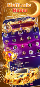 اسکرین شات 1 برنامه Ume - Group Voice Chat Rooms