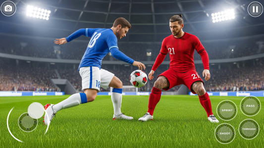 اسکرین شات 4 بازی Football 2026 Soccer Match