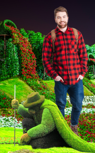 اسکرین شات 1 برنامه Garden Camera - Photo Frames &