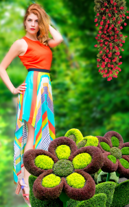 اسکرین شات 5 برنامه Garden Camera - Photo Frames &