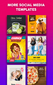 اسکرین شات 3 برنامه PicTiles - Photo Collage Maker