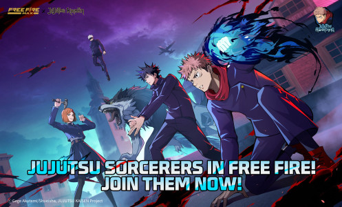 اسکرین شات 1 بازی Free Fire MAX x JUJUTSU KAISEN