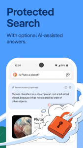 اسکرین شات 3 برنامه DuckDuckGo, optional Duck.ai