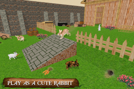 اسکرین شات 1 برنامه Ultimate Rabbit Simulator Game