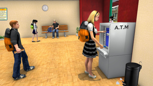 اسکرین شات 4 بازی My High School Games Girl Life