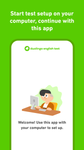 اسکرین شات 1 برنامه Duolingo English Test (DET)