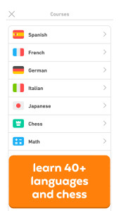 اسکرین شات 1 برنامه Duolingo: Language Lessons