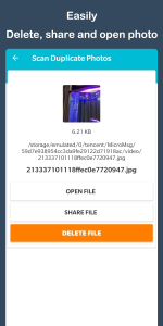 اسکرین شات 4 برنامه Duplicate Photo Remover