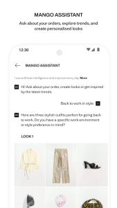 اسکرین شات 3 برنامه MANGO - Online fashion