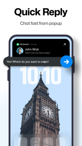 اسکرین شات 3 برنامه Dynamic Notch Notification Bar