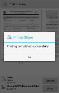 اسکرین شات 7 برنامه PrinterShare Mobile Print