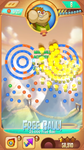 اسکرین شات 7 بازی Peggle Blast