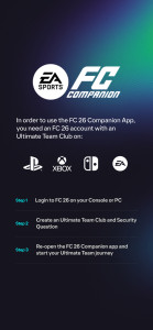 اسکرین شات 1 بازی EA SPORTS FC™ 26 Companion