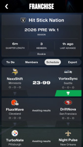 اسکرین شات 4 بازی Madden NFL 26 Companion