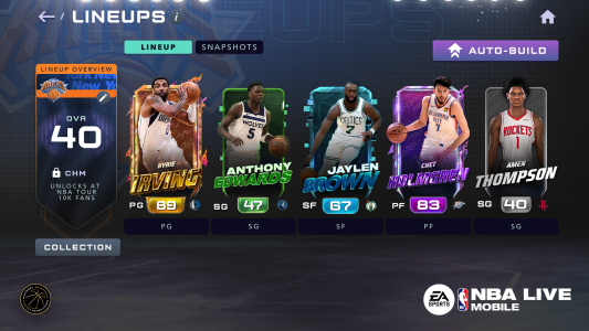 اسکرین شات 2 بازی EA SPORTS™ NBA LIVE Mobile