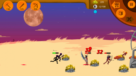 اسکرین شات 5 بازی Stickman War : Infinity battle