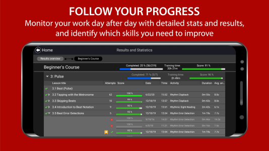 اسکرین شات 7 برنامه EarMaster - Ear Training