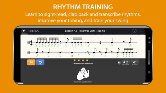 اسکرین شات 3 برنامه EarMaster - Ear Training