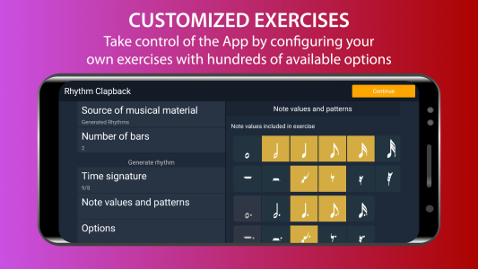 اسکرین شات 6 برنامه EarMaster - Ear Training