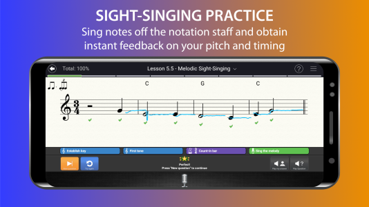 اسکرین شات 2 برنامه EarMaster - Ear Training