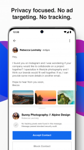 اسکرین شات 3 برنامه OnMail - Encrypted email