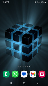 اسکرین شات 4 برنامه Beautiful Wallpapers in 3D