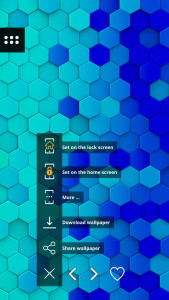 اسکرین شات 2 برنامه Beautiful Wallpapers in 3D