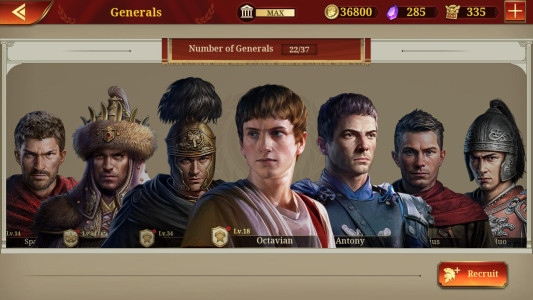 اسکرین شات 4 بازی Great Conqueror: Rome War Game