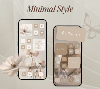 اسکرین شات 5 برنامه Themes, Widgets & Icon changer