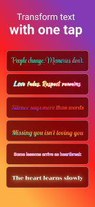 اسکرین شات 6 برنامه Add Text on Photo - Text Art