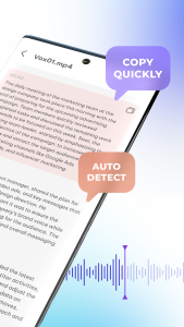 اسکرین شات 2 برنامه Voice Recorder & AI Transcribe