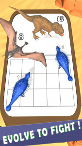 اسکرین شات 2 بازی Merge Fight - Dinosaur Monster