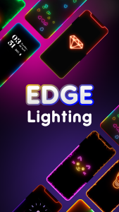 اسکرین شات 1 برنامه Edge Lighting - LED Borders
