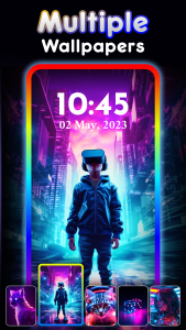 اسکرین شات 4 برنامه Edge Lighting: LED BorderLight