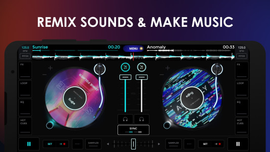 اسکرین شات 3 برنامه edjing Mix - Music DJ app