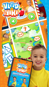 اسکرین شات 1 بازی Vlad and Niki Educational Game