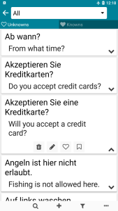 اسکرین شات 4 برنامه German - English