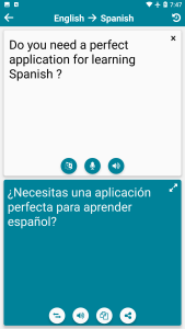 اسکرین شات 3 برنامه Spanish - English