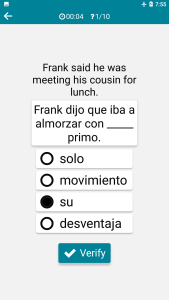 اسکرین شات 8 برنامه Spanish - English