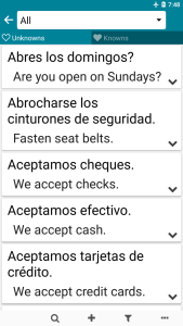 اسکرین شات 4 برنامه Spanish - English
