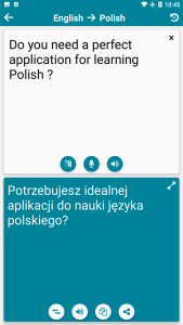 اسکرین شات 3 برنامه Polish - English