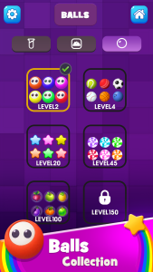 اسکرین شات 4 بازی Color Puzzle Games Ball Sort