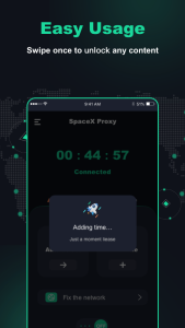 اسکرین شات 4 برنامه SpaceX Proxy - Safer & Private