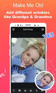 اسکرین شات 2 برنامه Make Me Old - Aged Face Maker